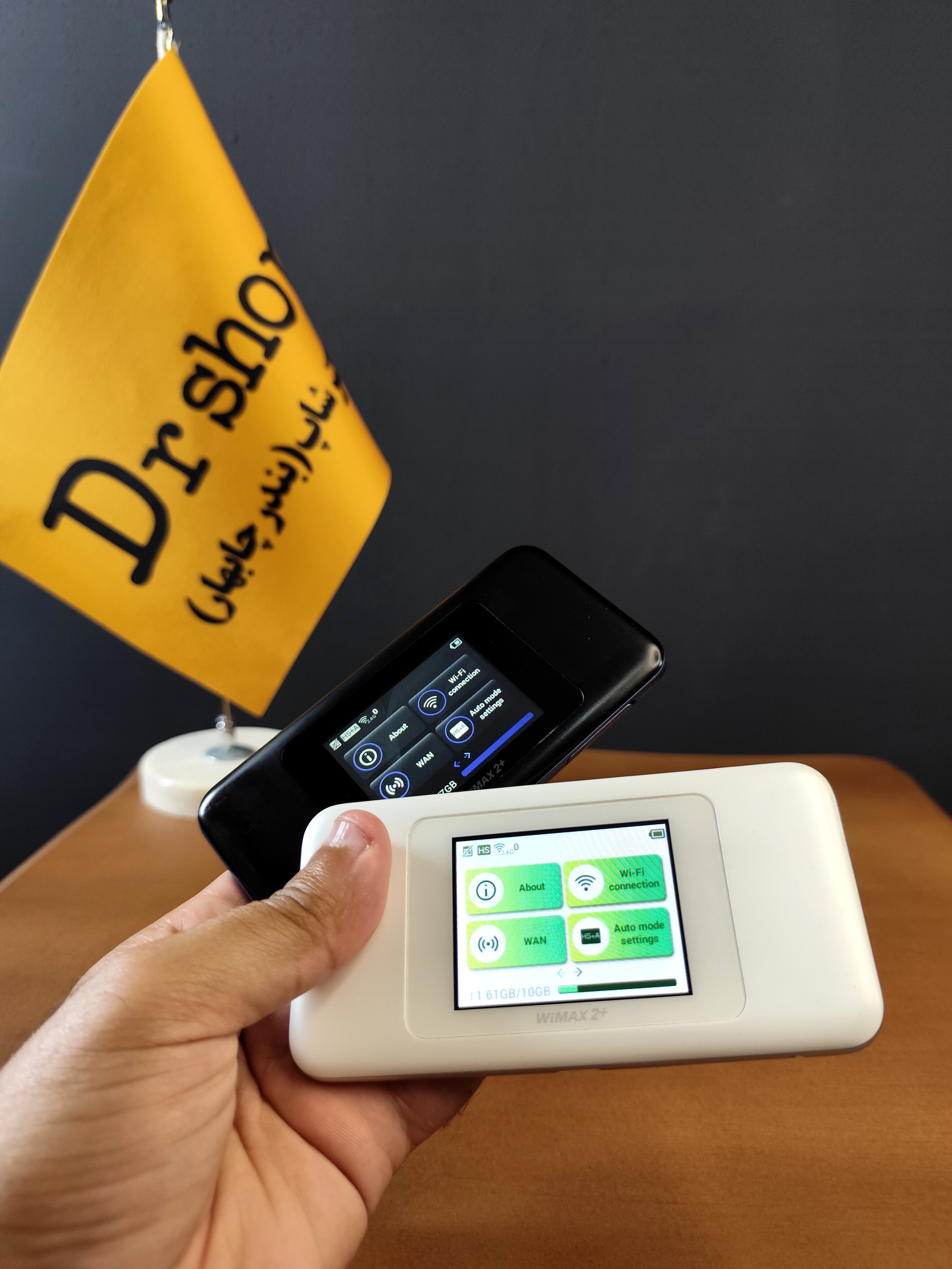 مودم استوک ژاپن 4.5G قابل حمل یوکیو هوآوی مدل Speed Wifi Next W06 — تصویر ۲
