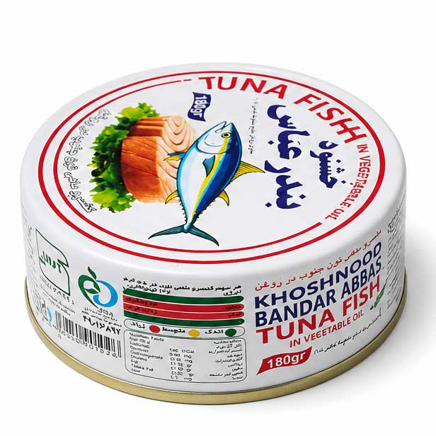 تن ماهی ۱۸۰ گرمی خشنود بندرعباس