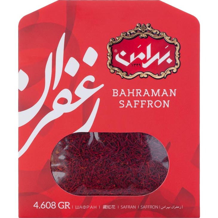 زعفران بهرامن – وزن یک مثقال (۴.۶۰۸ گرم)