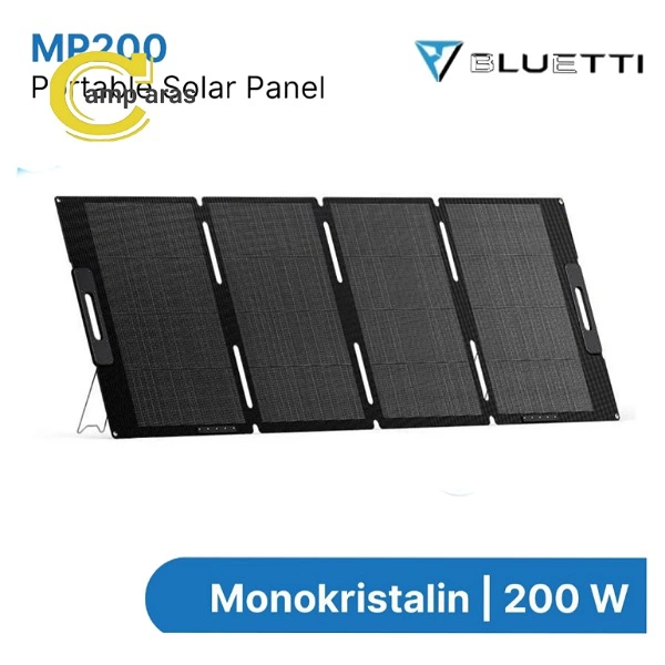 پنل خورشیدی قابل حمل ۲۰۰ وات BLUETTI مدل MP200 — تصویر ۷