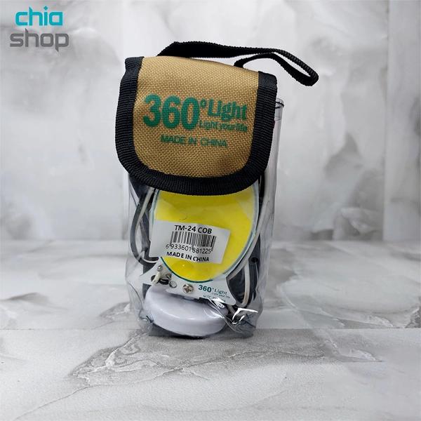 چراغ کمپی سیار ماشینی 360 لایت مدل TM-24 COB — تصویر ۴