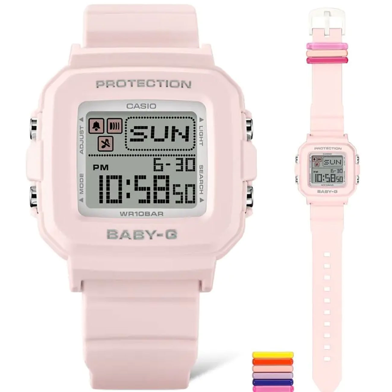ساعت مچی زنانه کاسیو Casio مدل BGD-10L-4DR ضد ضربه — تصویر ۵