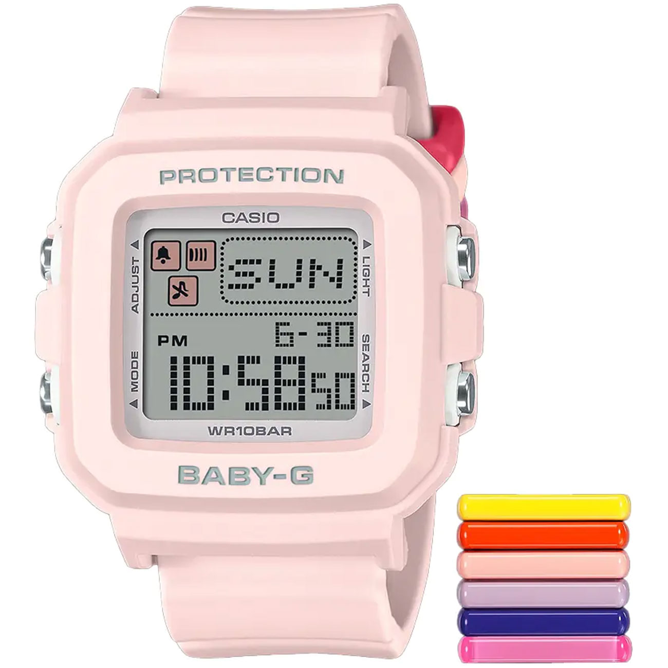 ساعت مچی زنانه کاسیو Casio مدل BGD-10L-4DR ضد ضربه — تصویر ۷