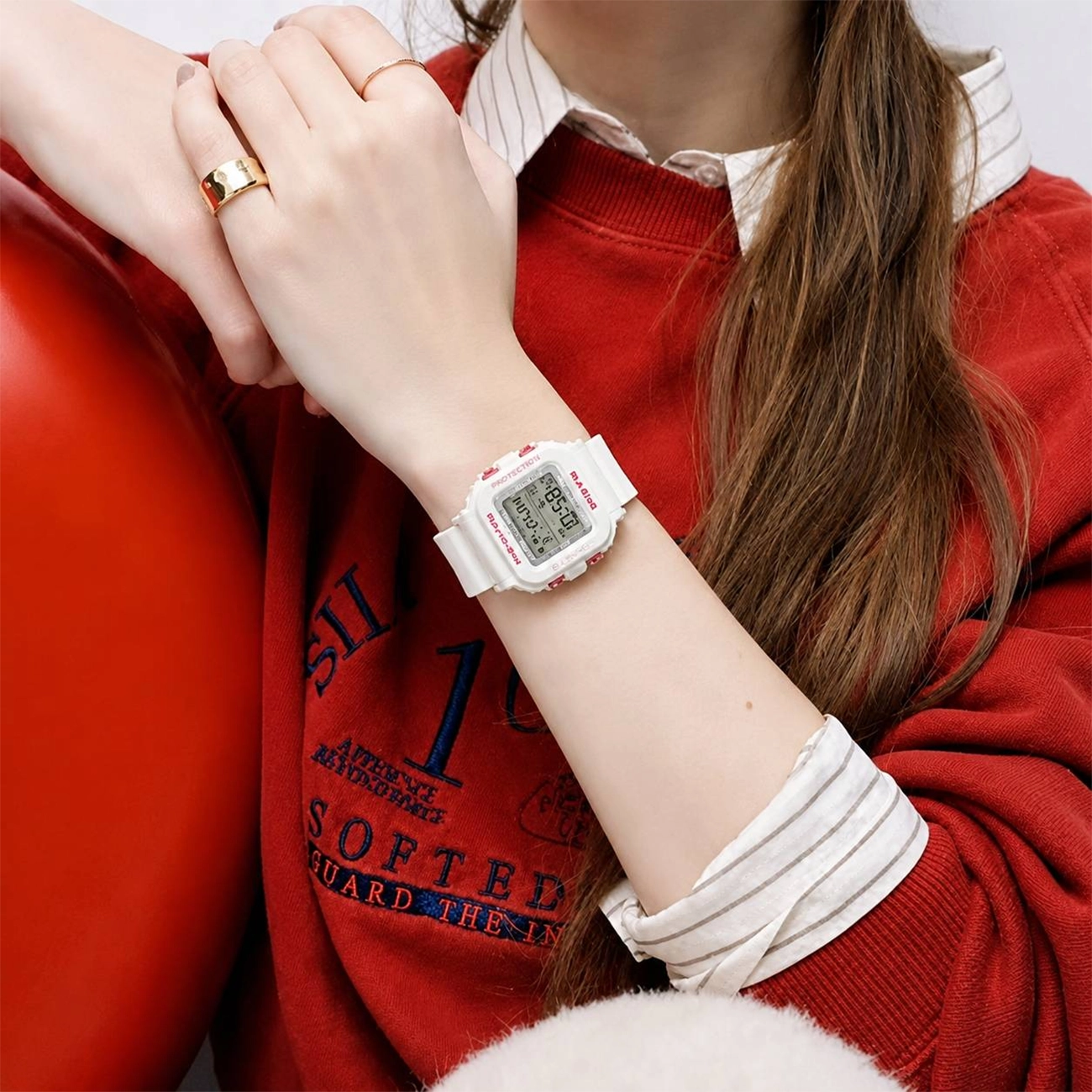 ساعت مچی زنانه کاسیو Casio مدل BABY-G BGD-10KH-7DR ضد آب — تصویر ۷