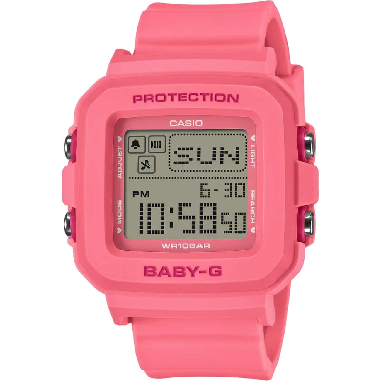 ساعت مچی دیجیتال زنانه کاسیو Casio مدل BGD-10KH-4DR ضد ضربه — تصویر ۲