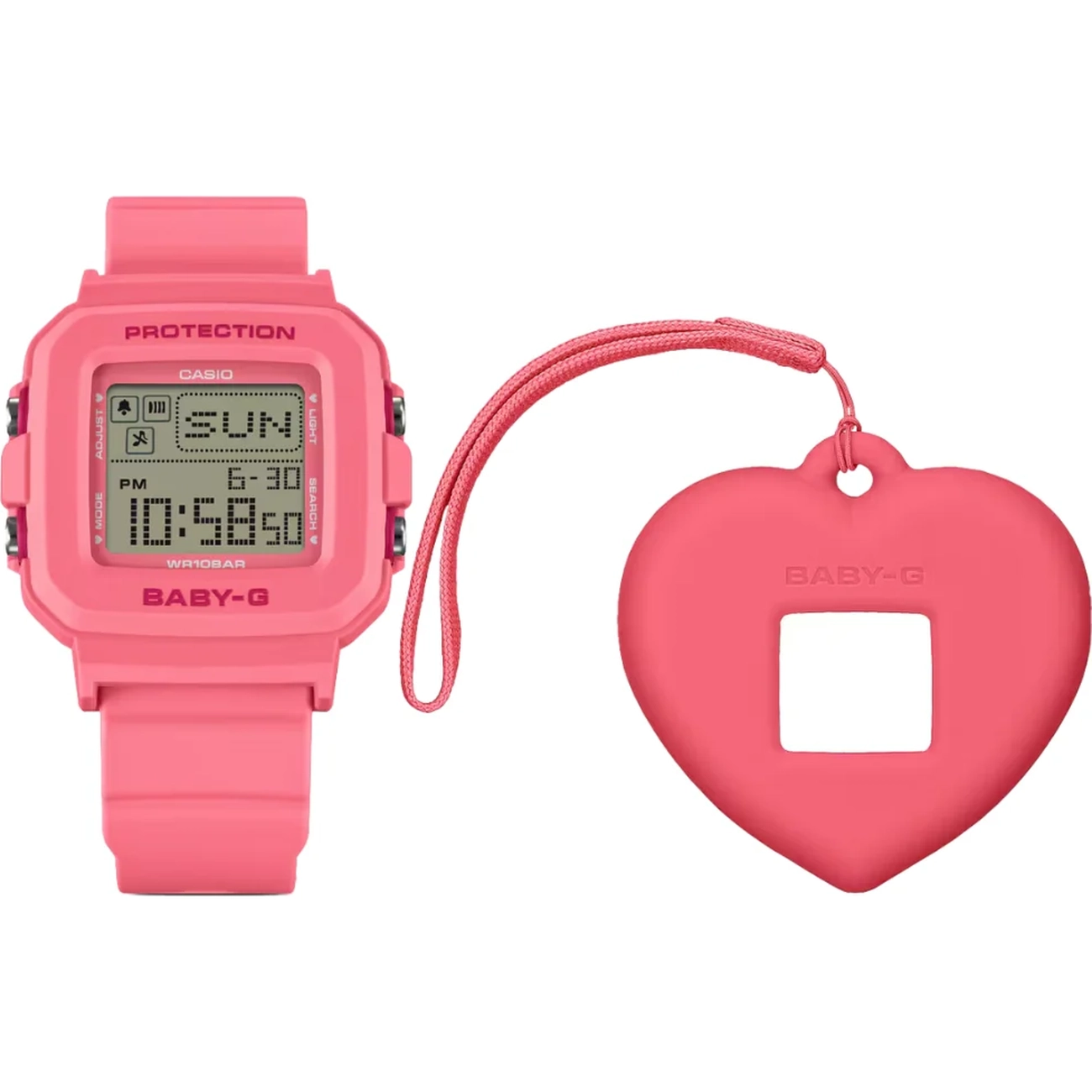 ساعت مچی دیجیتال زنانه کاسیو Casio مدل BGD-10KH-4DR ضد ضربه — تصویر ۳