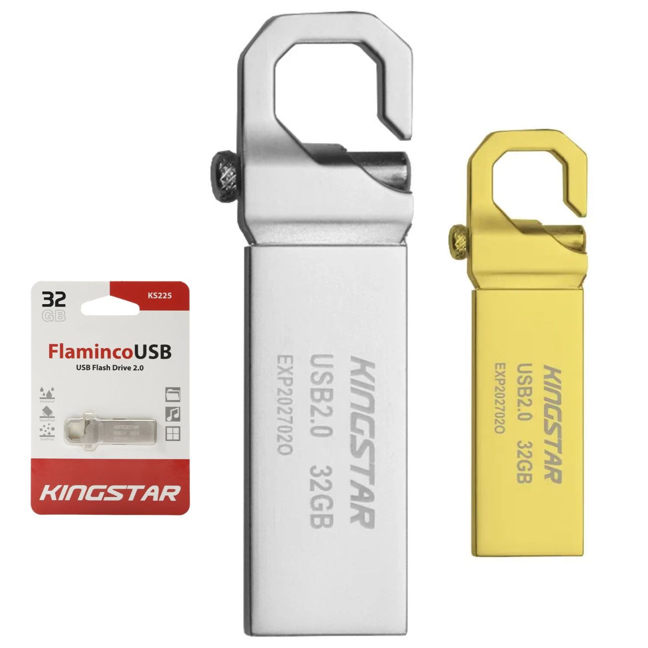 فلش مموری کینگ استار Kingstar مدل KS225 ظرفیت 32 گیگابایت USB 2.0 — تصویر ۲
