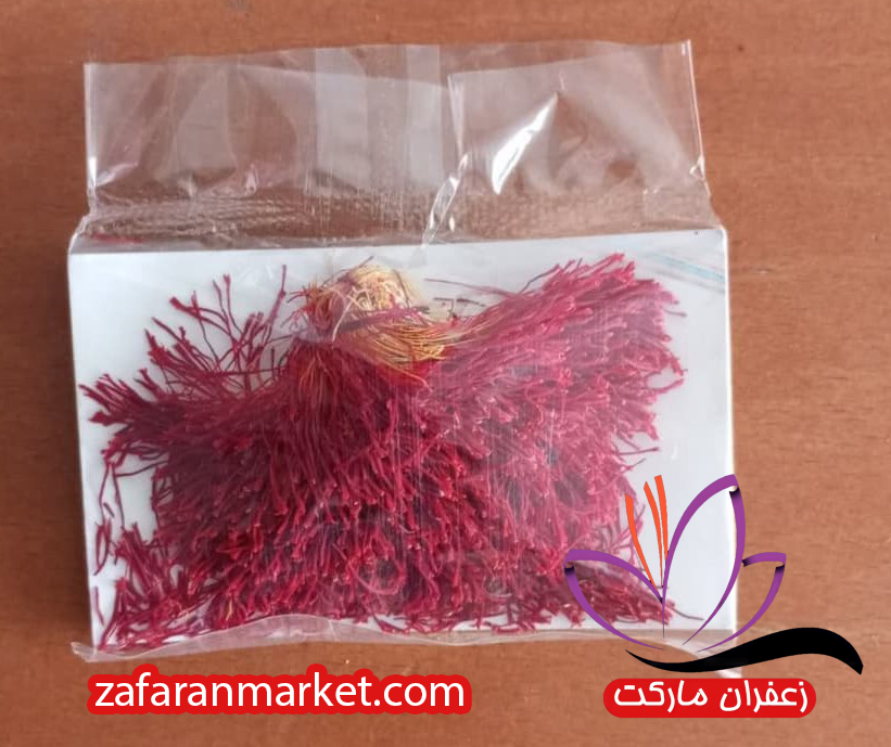 زعفران دسته یک مثقالی مصور — تصویر ۵