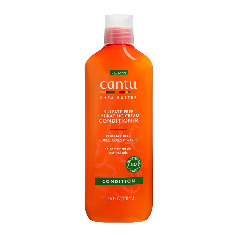 شامپو شی باتر موهای فر و مجعد کانتو Cantu Cleansing حجم 400 میلی‌لیتر — تصویر ۴