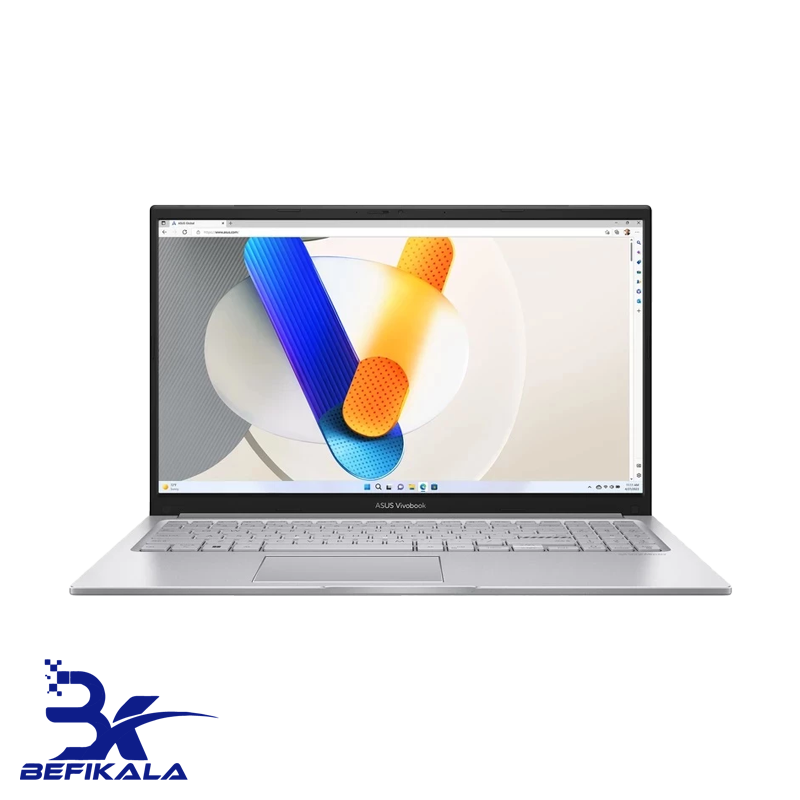 لپ تاپ ایسوس مدل ASUS X1504VA | Core 7 (150U) | 8GB RAM DDR5 | 512GB SSD | Intel