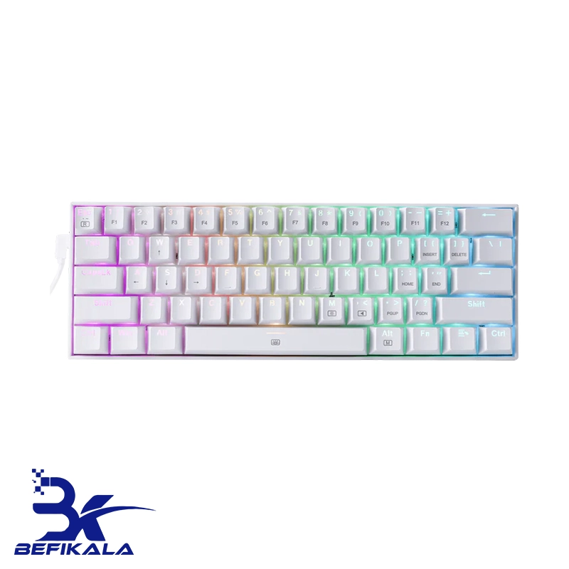 کیبورد مکانیکال گیمینگ ردراگون مدل REDRAGON Dragonborn K630 RGB — تصویر ۴