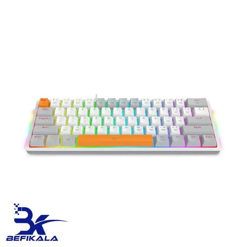 کیبورد مکانیکال گیمینگ ردراگون مدل REDRAGON Akali K642 WGO — تصویر ۳
