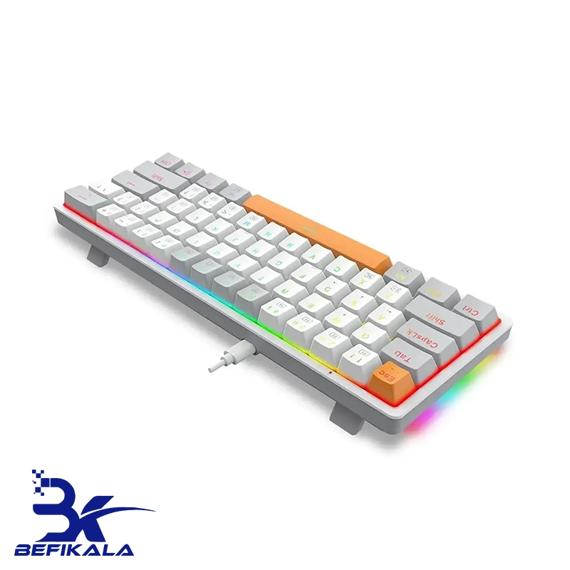 کیبورد مکانیکال گیمینگ ردراگون مدل REDRAGON Akali K642 WGO — تصویر ۵