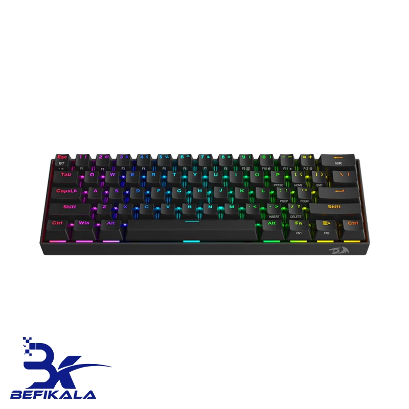 کیبورد بی‌سیم گیمینگ ردراگون مدل REDRAGON Draconic K530 Pro RGB — تصویر ۴