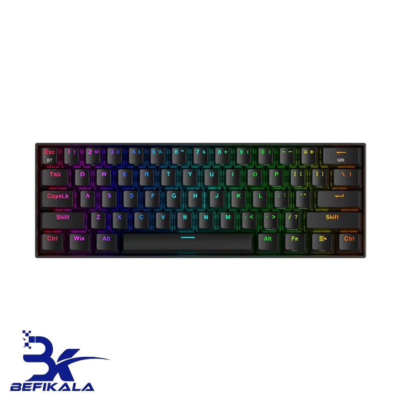 کیبورد بی‌سیم گیمینگ ردراگون مدل REDRAGON Draconic K530 Pro RGB — تصویر ۵