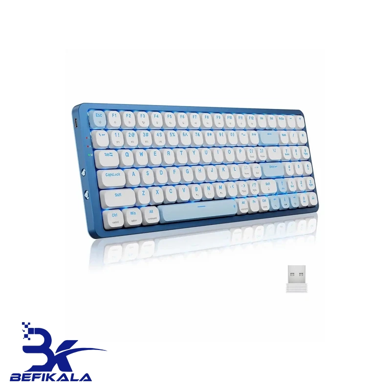 کیبورد بی سیم گیمینگ ردراگون مدل REDRAGON EVA PRO K684 WB RGB — تصویر ۴