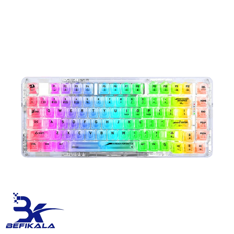 کیبورد مکانیکال گیمینگ ردراگون مدل REDRAGON ELF PRO K649 CT — تصویر ۵