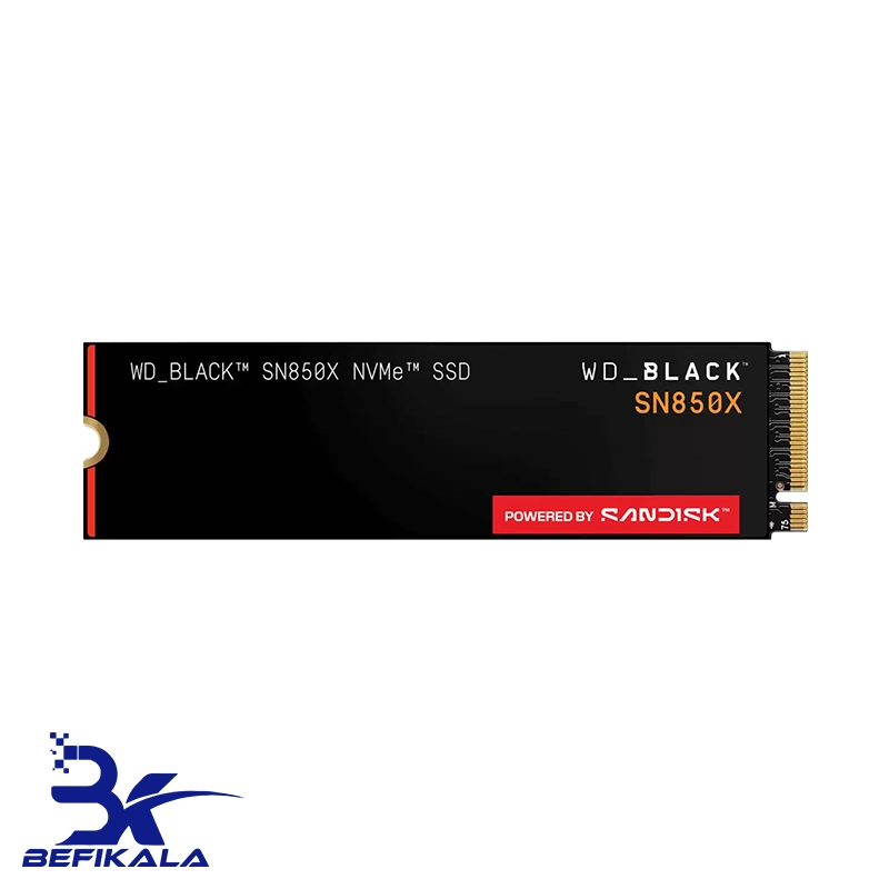 اس اس دی وسترن دیجیتال مدل SSD WD 1TB M.2 GEN4 BLACK SN850X