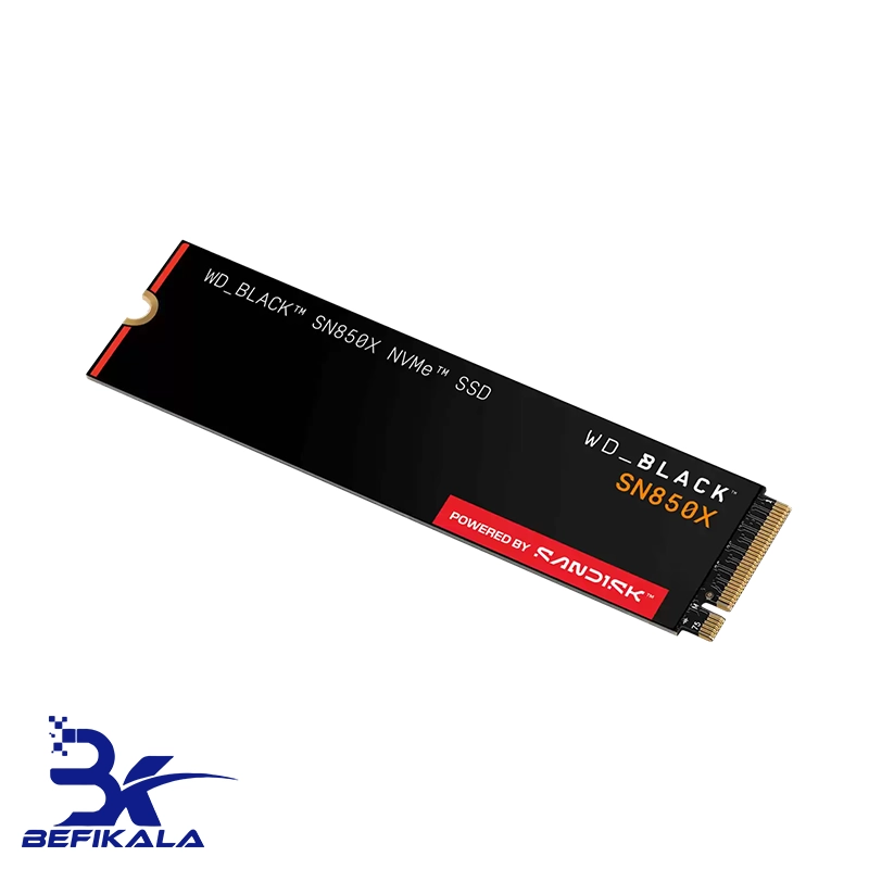 اس اس دی وسترن دیجیتال مدل SSD WD 2TB M.2 GEN4 BLACK SN850X — تصویر ۳