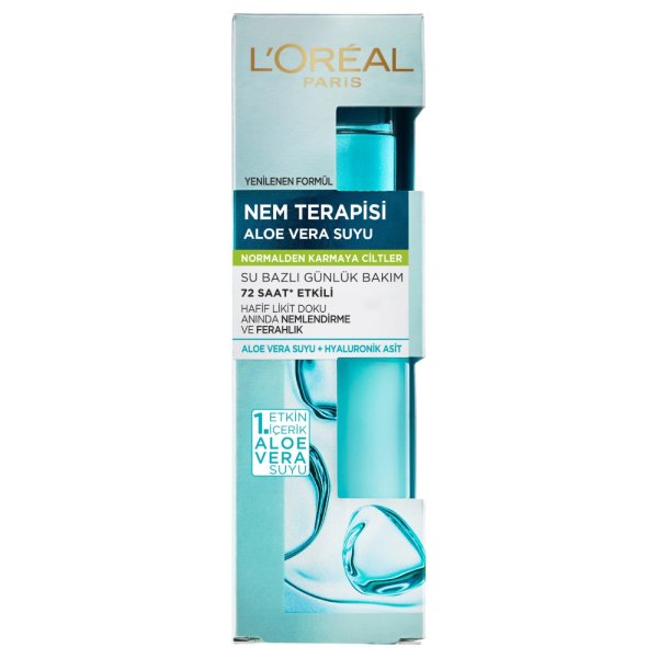 سرم آبرسان لورال Loreal پوست چرب تا مخلوط 72 ساعته حجم 70 میل