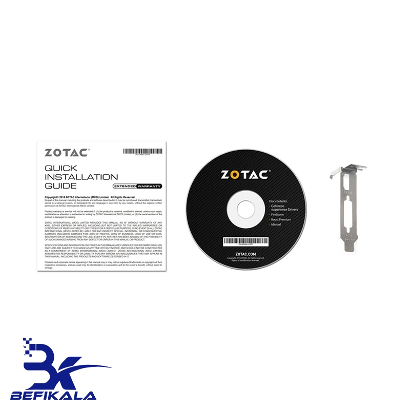 کارت گرافیک زوتک مدل VGA ZOTAC GT1030 2G — تصویر ۷