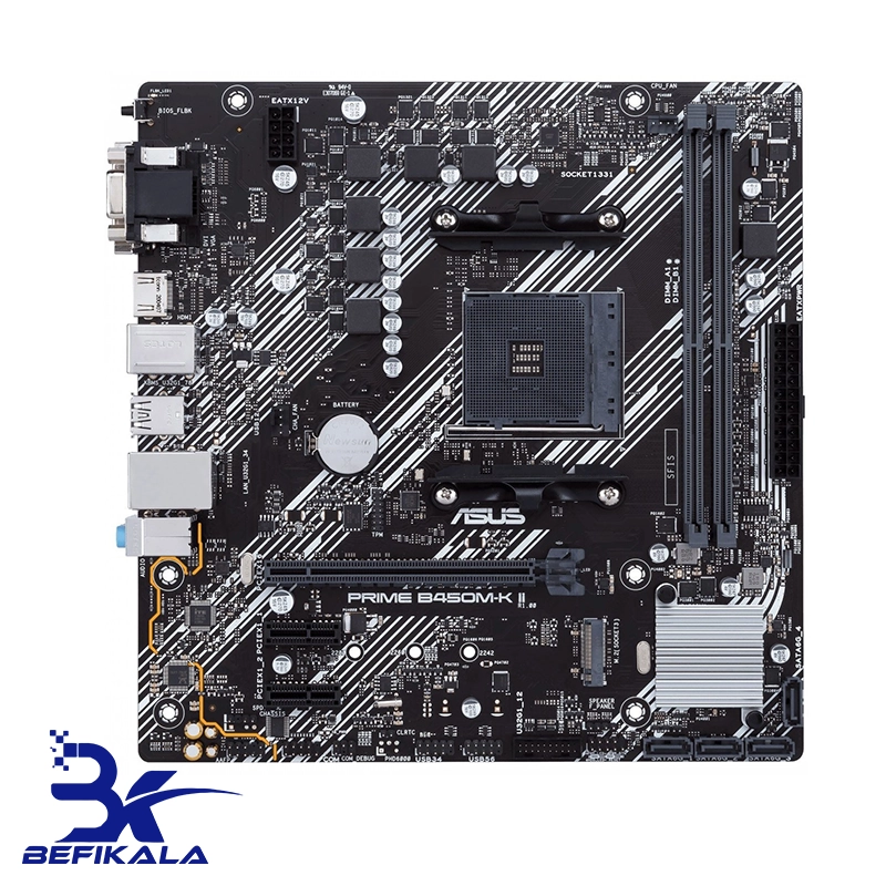 مادربرد ایسوس مدل ASUS PRIME B450 M-K II