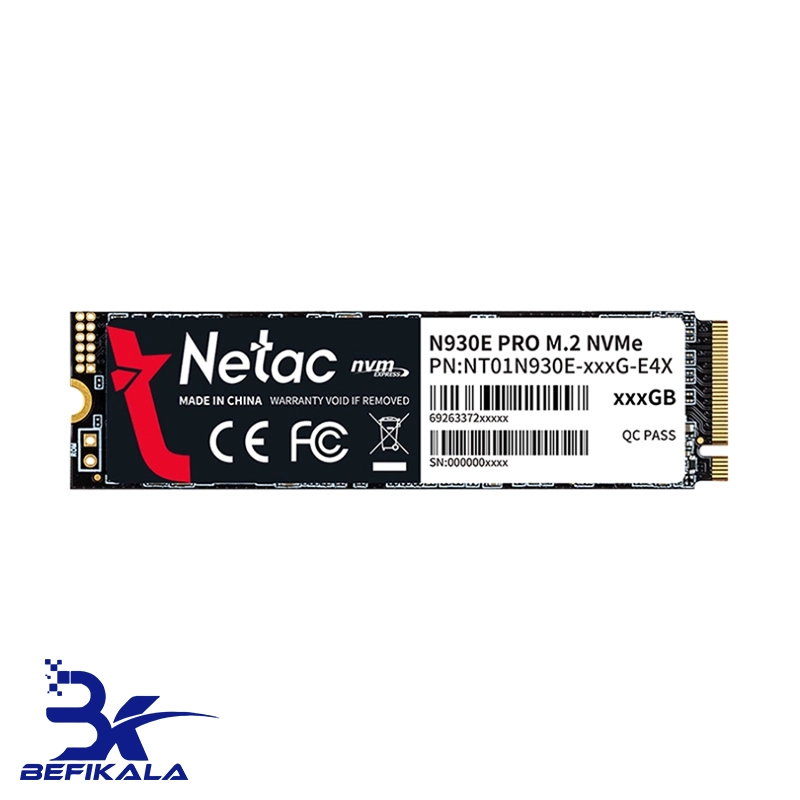 اس اس دی نتاک ظرفیت 256GB مدل SSD M.2 256GB NETAC N930E — تصویر ۲