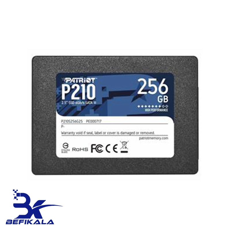 اس اس دی پاتریوت ظرفیت 256GB مدل SSD PATRIOT P210 256GB SATA