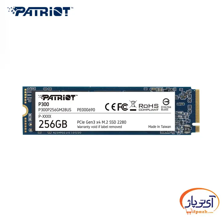 اس اس دی پاتریوت ظرفیت 256GB مدل SSD PATRIOT P300 256GB M.2 — تصویر ۷