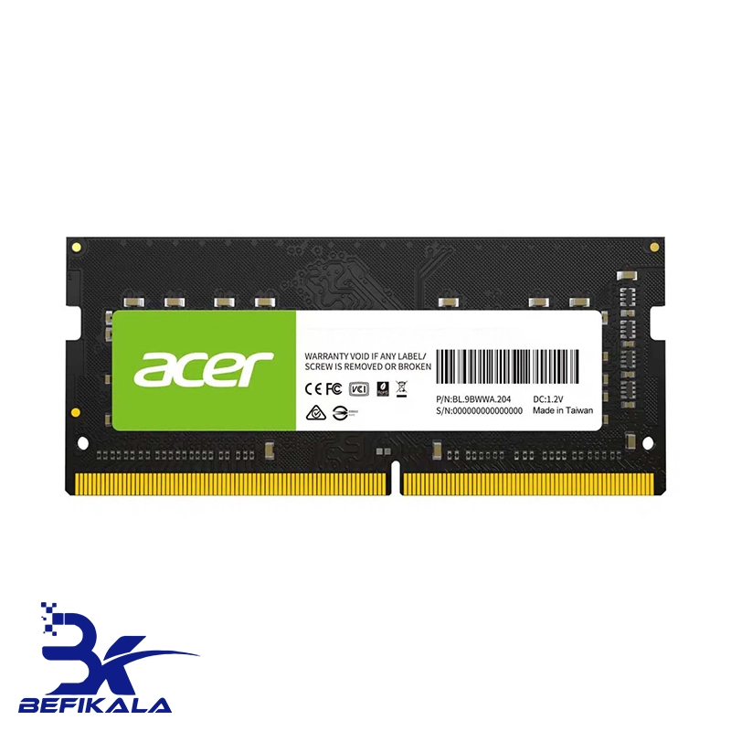 رم لپ تاپ مدل ایسر ظرفیت 16 گیگابایت RAM 16GB ACER 3200 D4 NB