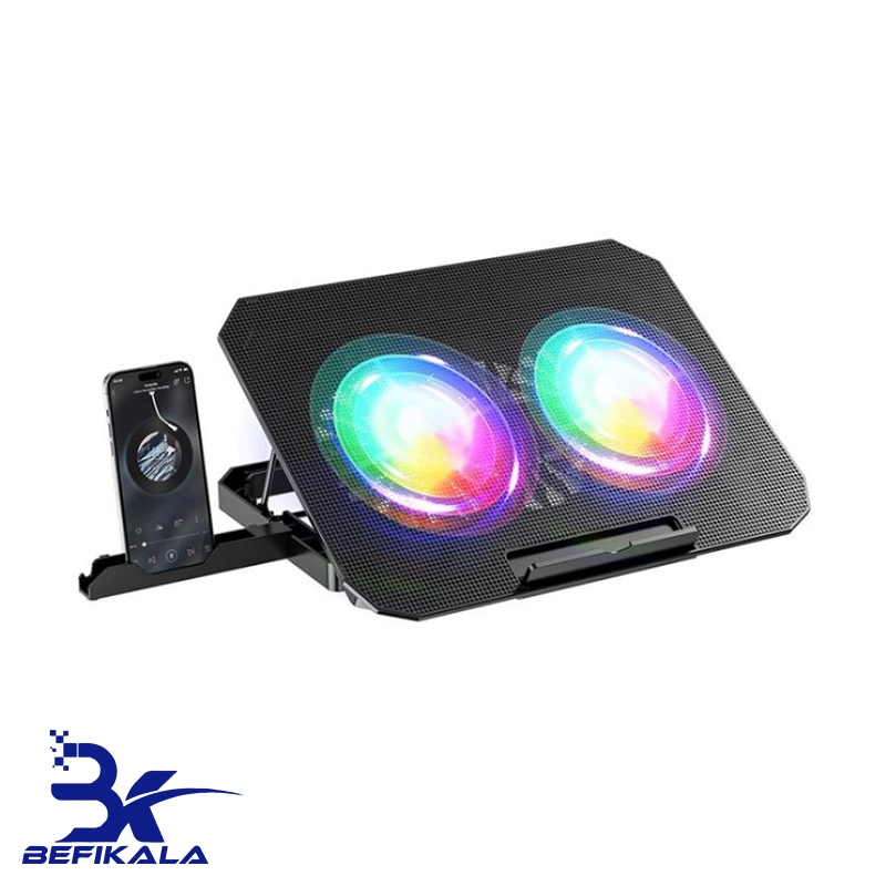 پایه خنک کننده لپ تاپ کول پد مدل LAPTOP COOLER Pad N33 — تصویر ۲