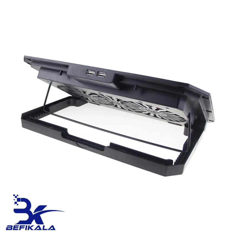 پایه خنک کننده لپ تاپ کول پد مدل LAPTOP COOLER Pad N33 — تصویر ۳
