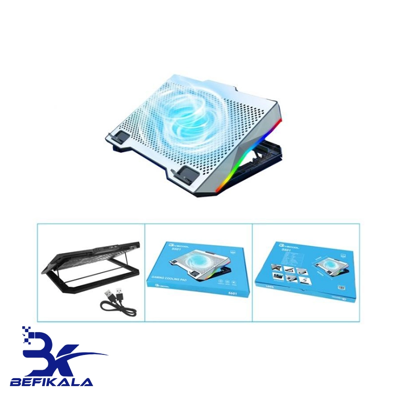 پایه خنک کننده لپ تاپ گیمینگ کول پد مدل LAPTOP COOLER Pad Gaming S601 — تصویر ۵