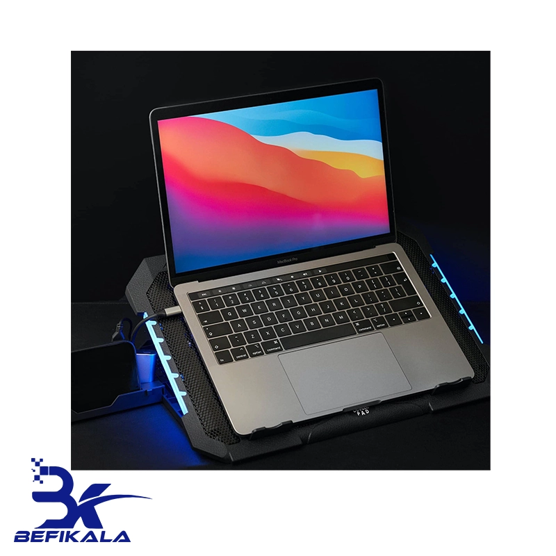 پایه خنک کننده لپ تاپ گیمینگ کول پد مدل LAPTOP COOLER Pad Gaming S900 — تصویر ۵