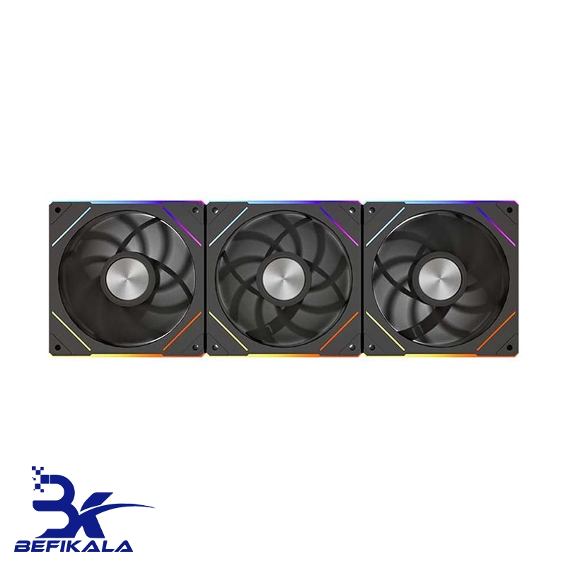 فن کیس لا جی کی بسته 3 عددی مدل FAN CASE LOGIKEY LK-F453RE — تصویر ۲