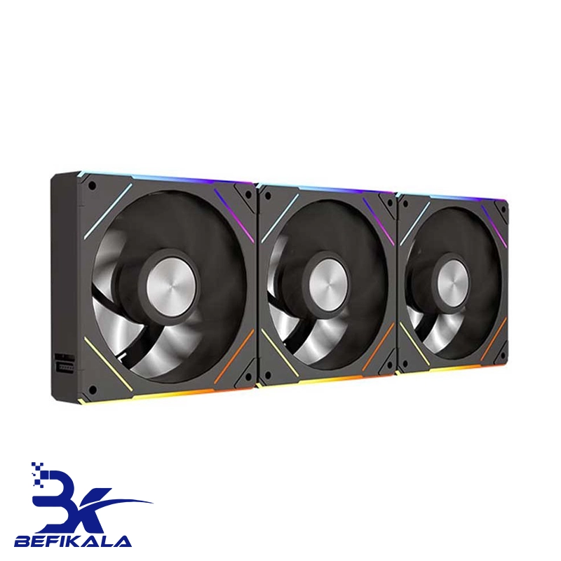فن کیس لا جی کی بسته 3 عددی مدل FAN CASE LOGIKEY LK-F453RE — تصویر ۳