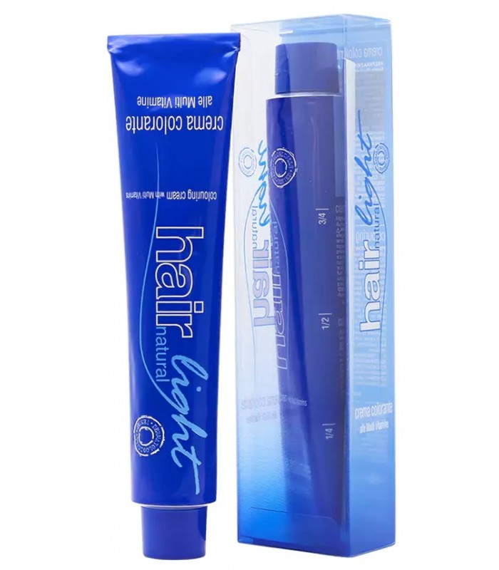 رنگ موی ویتامینه تخصصی هیرلایت Hair Natural Light Cream Colornate 100ml