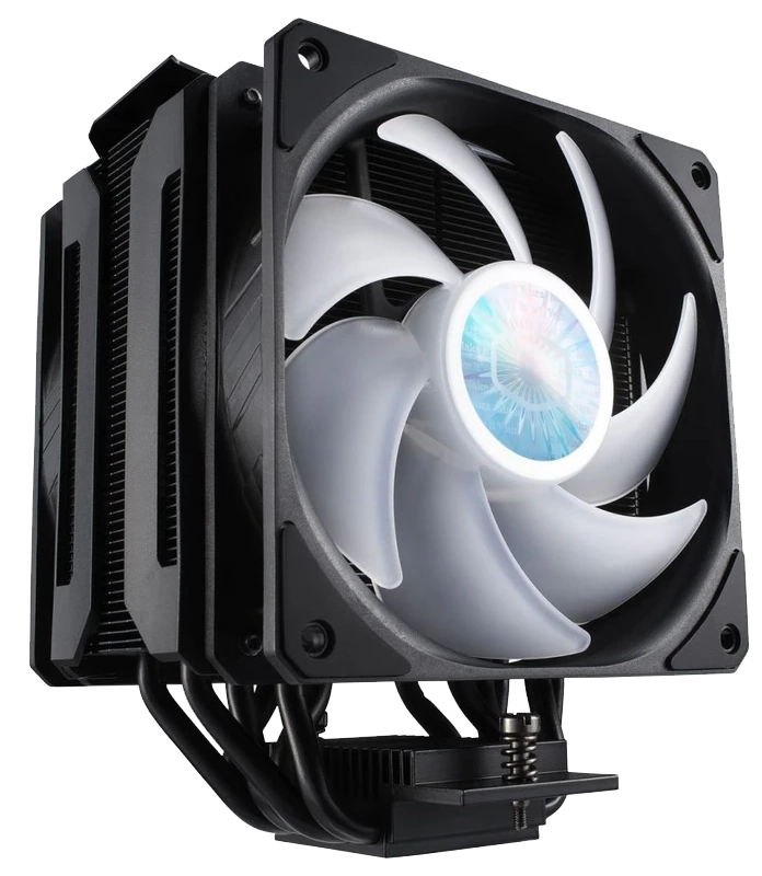 فن خنک کننده سی پی یو کولر مستر مدل AIR COOLER COLERMASTER MA612 STEALTH ARGB — تصویر ۳