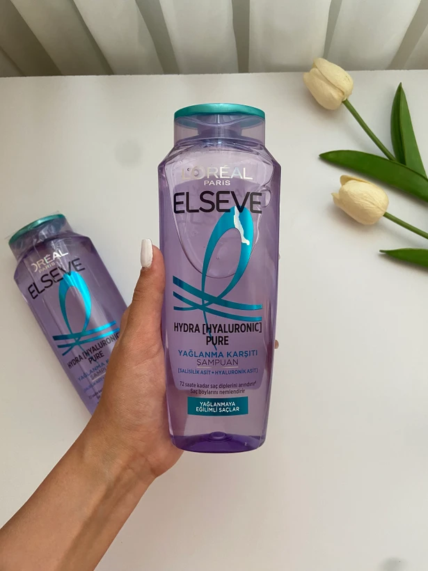 شامپو لورال Loreal موهای چرب مدل Hydra Hyaluronic Pure — تصویر ۵