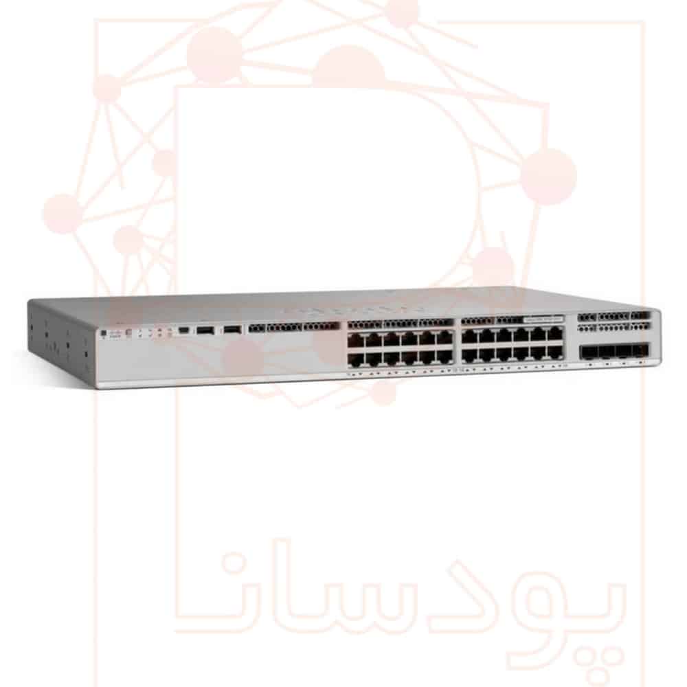 سوئیچ سیسکو مدل C9200L-24P-4G-E – ریفر — تصویر ۴
