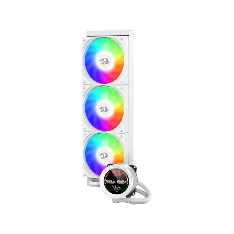 خنک کننده مایع پردازنده ردراگون CCW-1017 360 White — تصویر ۳