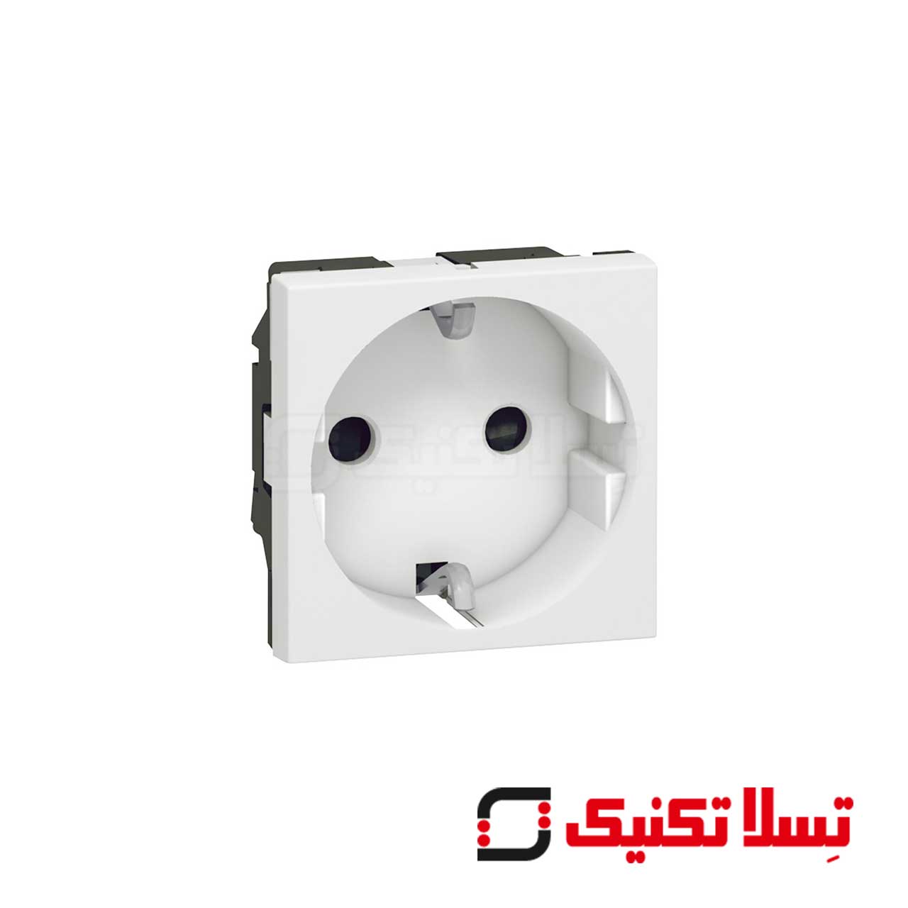 پریز برق ارت دار لگراند سفید — تصویر ۳