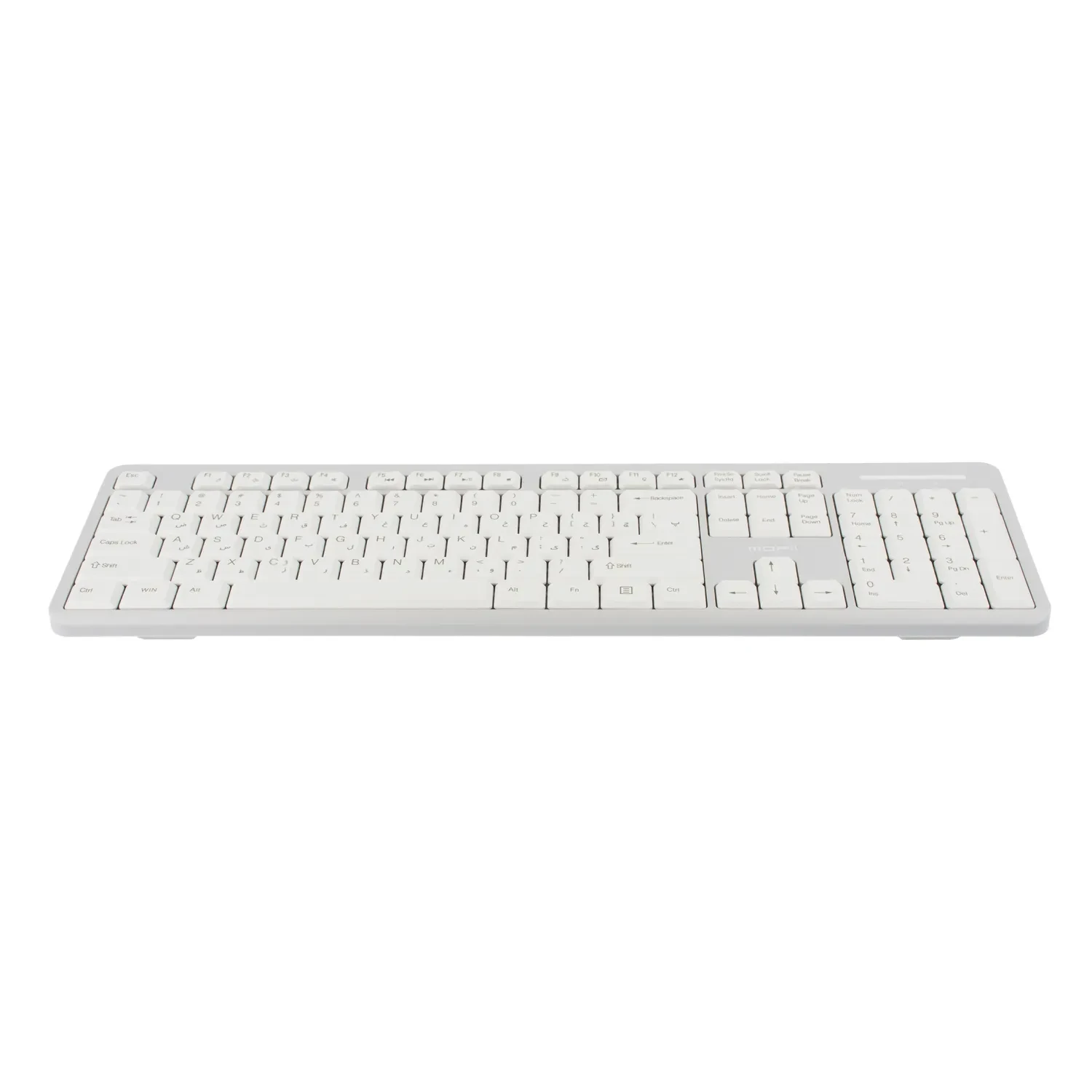کیبورد و ماوس بی‌سیم مافی X100 White Gray — تصویر ۴