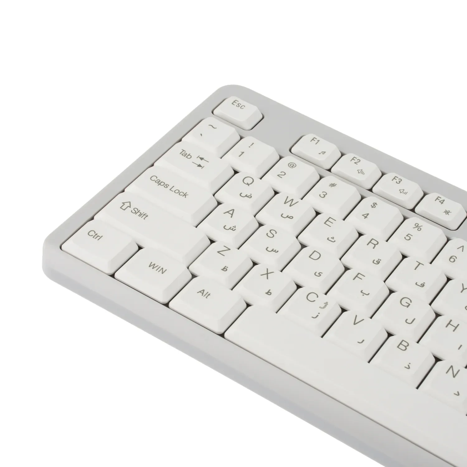 کیبورد و ماوس بی‌سیم مافی X100 White Gray — تصویر ۵