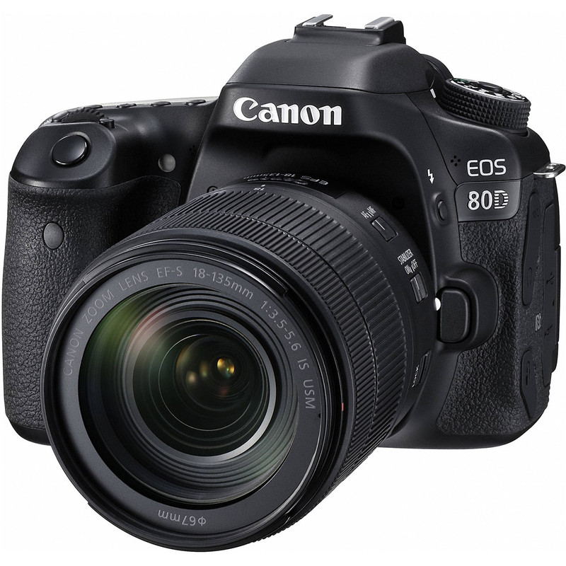 دوربین دیجیتال عکاسی کانن Canon 80D 18-135 usm – دست دوم