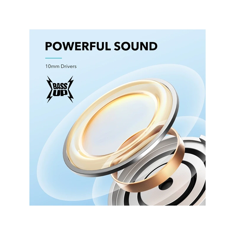 هندزفری گردنی بلوتوثی انکر Soundcore Life U2i A3213 BLACK — تصویر ۴
