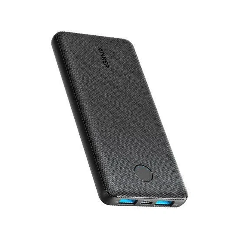 پاوربانک انکر PowerCore III Sense A1248 ظرفیت 10000 میلی‌آمپر ساعت توان 20 وات رنگ مشکی