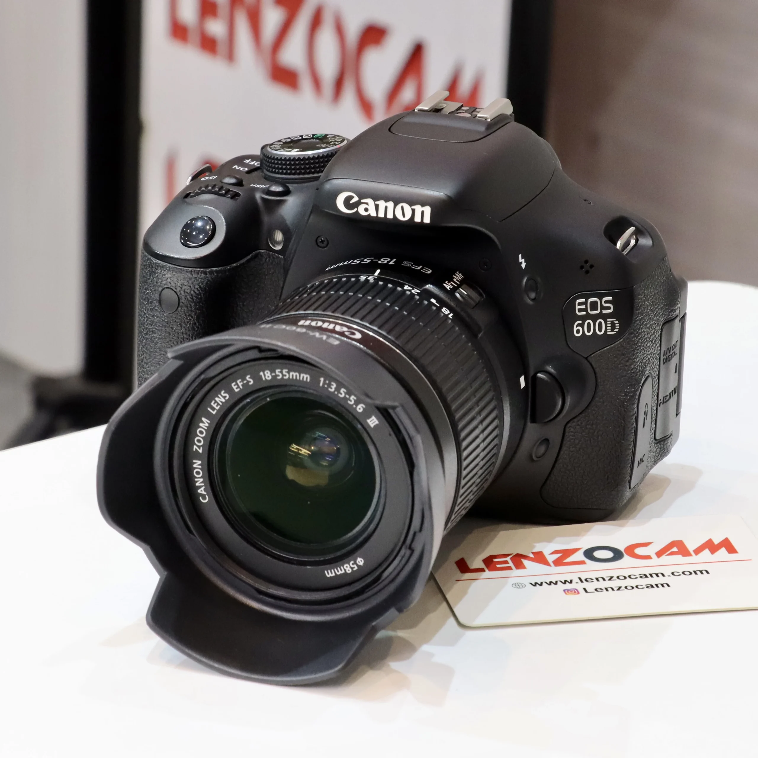 دوربین دیجیتال عکاسی کانن مدل 55-18 Canon EOS 600D – دست دوم — تصویر ۵