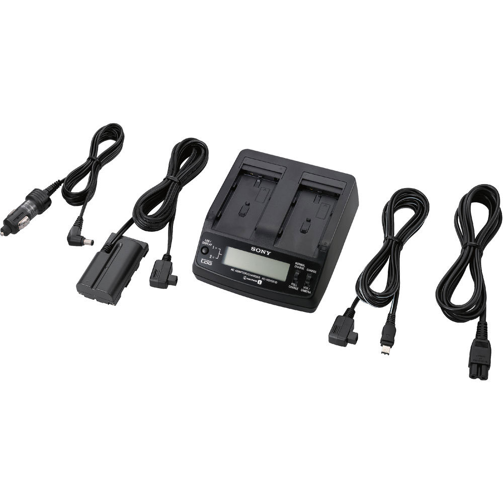 شارژر باتری لیتیومی سونی Sony AC-VQ1051D charger برای باتری سونی سری NP (اصلی )