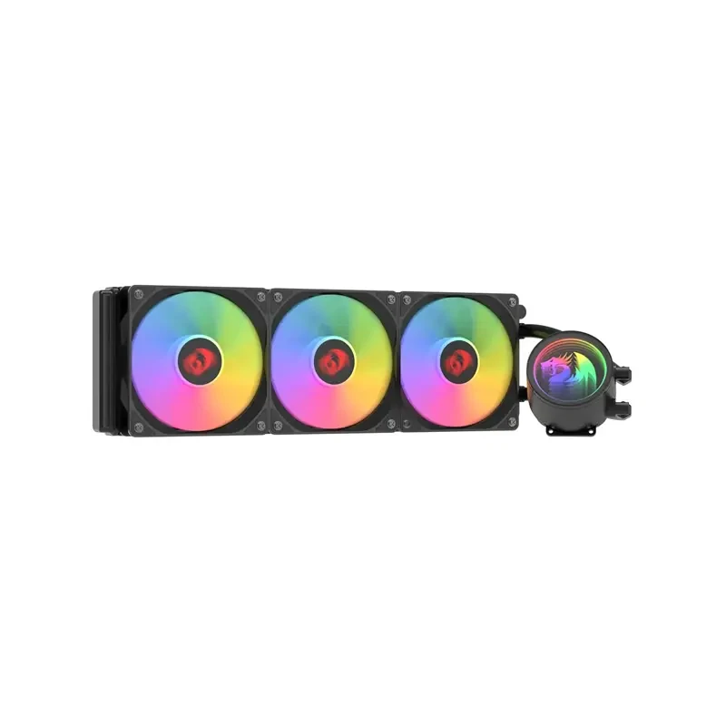خنک کننده مایع پردازنده ردراگون CCW-3013 ARGB 360 Black — تصویر ۲